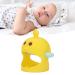 Buy Baby Bite Ring Handle - Silicone Sweet Chick Shape Calming Pacifier | Tactile Training Toy (Lemon Yellow) - International Shipping - Buy Online on GoSupps.com