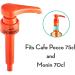 Cafe Pocco Hazelnut Coffee Syrup 75cl Plus 10ml Reusable Pump - Buy Online on GoSupps.com