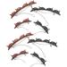 Bangs Hairstyle Hairpin Set 8 Pieces Women Girl's Hair Styling Bangs Clip DIY Hair Band Hairpins Hair Tool Accessories - Buy Online on GoSupps.com