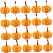 DECHOUS 20pcs Simulated Mini Pumpkin Halloween Decoration Simulation Pumpkin Halloween Pumpkin Crafts Fake Pumpkin Halloween Pumpkin Decoration Painted Decorate Little Pumpkin Foam Yellow 2.2X3.4CM - Buy Online on GoSupps.com