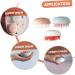 FOMIYES 6 STK Shampoo Brush - Dual Purpose Hair Cleaning Tool & Itching Relief Brush for Hair Care Accessories - Buy Online on GoSupps.com