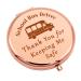 School Bus Driver Appreciation Gifts Compact Makeup Mirror Thank You Gift for Bus Driver Back to School Gift Folding Makeup Mirror for Women Retirement Thanksgiving Birthday Gifts