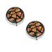 Pizza 3D Printed Mini Round Pill Box Pill Box 3 Compartment Medicine Pill Case Pill Organizer Travel Pillbox Portable Pill Box for Pocket Home Office Use