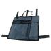 Elderly Friendly Wheelchair Storage Bag Armrest Organizers with Multiple Pockets Easy Install On Armrest Daily Use Blue