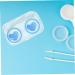 20-Piece Gatuida Contact Lens Container & Eye Solution Travel Set | Compact Holder & Mirror Case for Cosmetic Lenses | Perfect for International Shipping - Buy Online on GoSupps.com