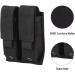 EXCELLENT ELITE SPANKER Molle Pistol Mag Pouch - Double Black - Buy Online on GoSupps.com