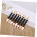 BIUDECO 40pcs Sponge Stick Glitter Eyeshadow Brush Eyeshadow Brush Double End Flat Makeup Brush Plastic Abs - Buy Online on GoSupps.com