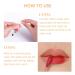 PASNOWFU Tattoo Lipstick 20 Pcs - Velvet Matte Lip Stain - Waterproof and Durable - Non-Stick Lip Gloss (Red) - Buy Online on GoSupps.com