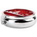 Happy New Year Round Pill Box - 3 Compartment Portable Travel Organizer for Vitamins & Medicines - Buy Online on GoSupps.com