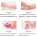 Self-Adhesive Nail Film - 14 Glitter Gradient Sheets (196 PCs) | Nail Art Stickers Manicure Set with Nail Files & Rubber Shaver for DIY Decoration - Buy Online on GoSupps.com