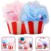 FOMIYES Cartoon Bath Balls - 2pcs Exfoliating Shower Scrubber Men's Pouf & Women's Loofah for Travel | Premium Bath Accessories - Buy Online on GoSupps.com