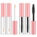 FOMIYES 6 Pcs Eyeliner Stick Pink Containers Pink Mascara Empty Eyeliner Tube Empty Eyeliner Bottle Cosmetic