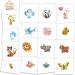 Temporary Tattoos for Kids (440pcs) Mixed Styles Temporary Tattoo Stickers with Jungle Animal Insects Sea Animal Cute kids waterproof temporary tattoos suitable for Supplies for Boys and Girls group activities