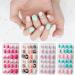 24PCS/Box Adult Cartoon Candy Fake Nails Full Coverage Self-Adhesive Nail Polish Cute Girl Nail Art Decoration (Color : 32) - Buy Online on GoSupps.com