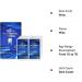 Professional 28 Sensitivity-Free Teeth Whitening Strips - Peroxide-Free & Safe Blue Formula for 14 Treatments - Buy Online on GoSupps.com
