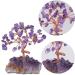 Natural Crystals and Stones Natural Gem Stones Raw Amethyst Cluster Hand Made Lucky Crystal Tree for Decoration for Decoration kaixun (Color : Light Grey Size : 1PC) 1PC Light Grey - Buy Online on GoSupps.com