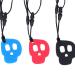 Chewy Necklace | Chewable Skull Shaped Sensory Necklaces for ADHD | Bright Colors - 5 Options Available - Buy Online on GoSupps.com