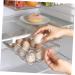Shelf Pull Fridge Out Clear Storage Organizers Dispensers Trays Food Drawer Household re-usable - Buy Online on GoSupps.com
