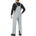 WULFUL Men's Insulated Snow Bibs - Waterproof Winter Ski Pants X-Large Light Grey | Snowboarding Overalls - Buy Online on GoSupps.com