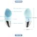 Sonic Facial Cleansing Brush Soft Silicone Face Brush Waterproof Electric Facial Cleansing Brush Face Massager Fit for All Skin Exfoliation Gentle Exfoliating USB Rechargeable - Buy Online on GoSupps.com