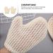 Beaupretty Exfoliating Gloves 2Pcs - Sisal Bath Mitts for Soft Skin | Shower Scrubber & Exfoliator for Men & Women | Loofah Sponge & Household Essential - Buy Online on GoSupps.com