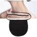Breathable Cotton Tracheostomy Cover - Black Neck Stoma Protection for Walking - International Shipping - Buy Online on GoSupps.com