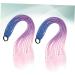 Beavorty 3 Sets hair extensions colored doll synthetic wigs hair extensions for braiding high temperature wig ponytail wigs hair ties kids color wig ponytail hair tie Hair piece curly child - Buy Online on GoSupps.com