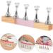 Mikinona 1 Set Nail Art Chess Piece Nail Art Training Stand Manicure Stand Nail Tips Holder for Press on Magnetic Nail Stand Nail Tip Holders False Nails Holder Fingernail Display Stands - Buy Online on GoSupps.com