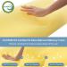 Anvo Memory Foam Pillow Neck Contour Cervical Orthopedic FIRM Pillow for Sleeping Side Back Stomach Sleeper Ergonomic Design for Neck and Shoulder Pain Relief - FIRM - Standard 24 x 13.4 x 4.7 inches - Buy Online on GoSupps.com