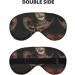 SSIMOO American West Rodeo Hat Sleep Mask | Adjustable Breathable & Fashionable Eye Mask for Comfortable Sleep - Black - Buy Online on GoSupps.com
