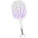 Electric Fly Swatter Racket Powerful Swatter 2 in 1 Electric Fly Killer Rechargeable Killer Lamp Portable Fly Killer Lamp for Indoor and Outdoor (White) - Buy Online on GoSupps.com