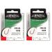 Set: 2 packs Jenzi bound trout hook (12 pieces) on fluoro carbon cord 50cm hook size 4 6 8 10 & 12 depending on the selection + free Petri Heill!Sticker hook size # 12