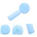 POPETPOP Silicone Face Brush Facial Exfoliator Scrubber Facial Bridges Exfoliating Facial Brush Pore Scrubber Face Scrubbers Exfoliating Face Scrubber Miss Manual Silica Gel Scrub Brush 11x5cm Sky-blue - Buy Online on GoSupps.com