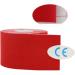 Elastic Muscle Tape for Rock Climbing & Swimming - Low Sensitivity Acrylic Strain Tape (Red) - International Shipping Available - Buy Online on GoSupps.com