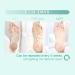 Masque Exfoliant pour Pieds - 2 Paire Exfoliant Naturel | Chaussettes P dicure Anti-Cors pour Femmes et Hommes Rituel du Soir Application Chaussures Domicile co-conut - Buy Online on GoSupps.com