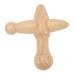Foot massager Point full body muscle massage body pucched Self-massage hook tube Massage tab made of wood massage roller made of wood body massage stick whole body wooden scroll wheel