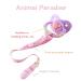 Shop CutiePlusU Adult Pacifier Clips - 3 Pack Animal Paradise | Unicorns Rainbow Cats & Giraffes - International Shipping Available - Buy Online on GoSupps.com