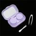 Buy Violet Portable Contact Lens Case | Waterproof & Dust-Resistant Lens Container for Travel | Sweet Cosmetic Storage Solution - Buy Online on GoSupps.com