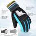 Eefow Waterproof Winter Gloves for Kids | Anti-Slip & Windproof Ski & Snow Gloves (Ages 4-12) - Warm Thermo-Fleece Ideal for Young Girls 6-8 - Buy Online on GoSupps.com