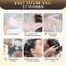 Dark Brown Hair Dye Shampoo for Gray Hair - 500ml 3 in 1 Herbal Color Shampoo for Women & Men - Buy Online on GoSupps.com