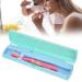 Toothbrush disinfectant case toothbrush case UVC toothbrush case.