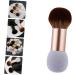 Set of 2 Makeup Cosmetic Tool Foundation Make-Up Powder Brush Cosmetic Brush Tool Dropshipping Painting Foundation Brush Blush Brush Double Brush Wooden Handle - Buy Online on GoSupps.com
