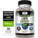 Kaya Naturals Liver Support Capsules | Detox Cleanse & Gut Health Supplement with Milk Thistle, Dandelion Root, Artichoke Extract & Chicory Root | 30 Count Pack - Buy Online on GoSupps.com
