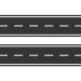 A4 Edible Decor Icing Sheet Road Effect Border Edible Cake Topper Decoration