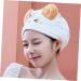 Zerodeko Animal Hair Hat Hair-drying Hat Dry Hair Turban Cap Hair Absorbent Cap Dry Hair Cap Quick Dry Hair Turban Head Bath Cap Bath Shower Cap Fast Drying Bath Cap Quick Drying Bath Cap White 63.00X25.00X2.00CM - Buy Online on GoSupps.com