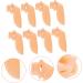 BESPORTBLE Silicone Toe Separator and Protector - 4 Pairs Skin Color - Toe Dividers for Big Toe Isolation - Bunion Toe Spacers and Straightener - Buy Online on GoSupps.com