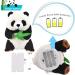 Qwifyu Talking Panda Plush Toy - Interactive Buddy for Kids - Black and White - Buy Online on GoSupps.com