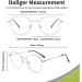 Buy Stylish Cat Eye Blue Light Filter Glasses - Anti-UV Computer & Gaming - Metal Frame for Women - Prescription-Free - Buy Online on GoSupps.com
