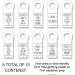 Baby's Firsts Milestone Shot Bottle Tags - Fun & Unique Party Favor Labels for New Moms - Baby Shower Games - 20 Pack - Buy Online on GoSupps.com