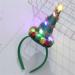 TQUXNGA LED Christmas Tree Shape Headbands Headwear LED Hair Hoop for Christmas Headpiece Fancy Dress Party Supplies Green - Buy Online on GoSupps.com